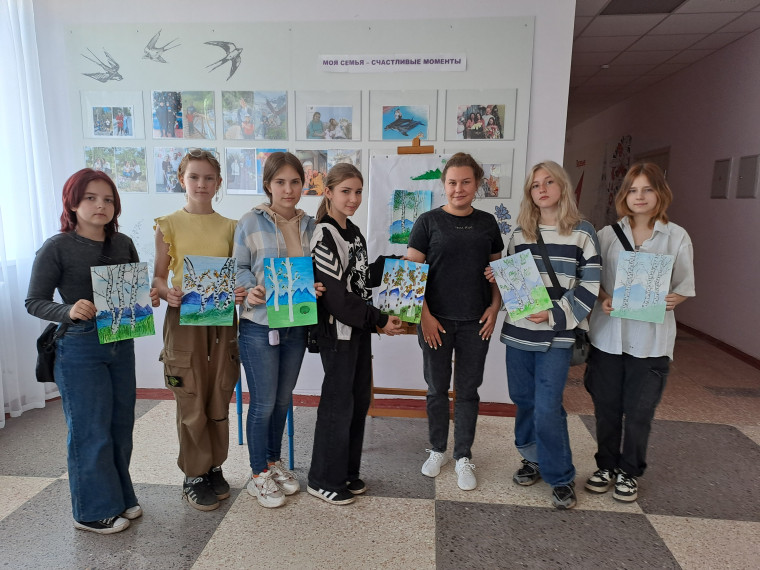 Мастер-класс "Берёзка".